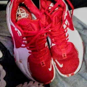 Paul Georg University Red Nikes